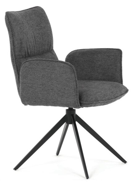 Jedálenská stolička sivá DCH-D1328 GREY2