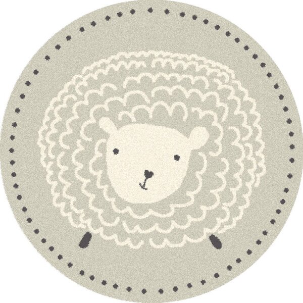 Detský koberec Agnella Isfahan M Sheep popol kruh