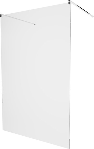 MEXEN - Kioto zástena sprchová samostatne stojaca 130 x 200 cm, transparentná 8 mm, chróm - 800-130-002-01-00