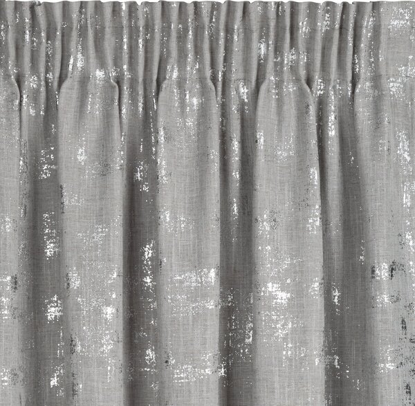 ZÁVES NA PÁSKE INES 140X270 CM STRIEBORNÁ