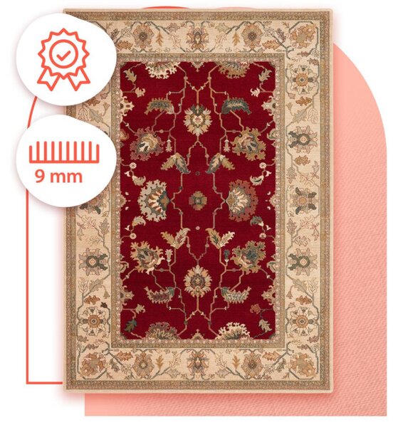 Koberec Polonia Loare Velvet Red