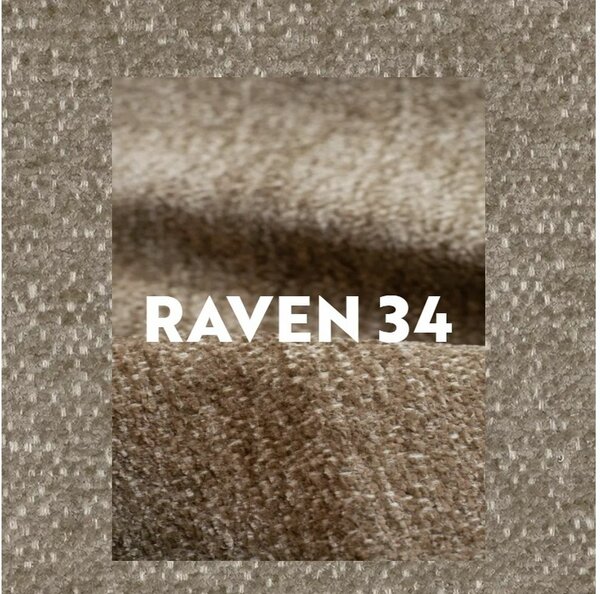 Signal LAGOS D jedálenská stolička, látka RAVEN LATTE 34, nohy dub