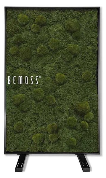 Machový paraván FLATMOSS & BOLMOSS NATURAL - obojstranný - 80 x 200 cm