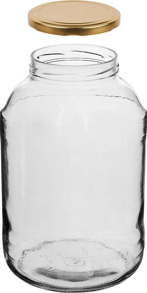 Browin Sada zaváracích pohárov s viečkom Twist, 4 l, 4 ks