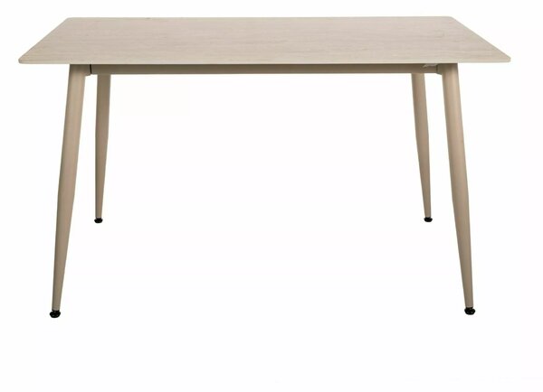 Signal RION jedálenský stôl 130X70 cm, farba Travertine/nohy kašmír