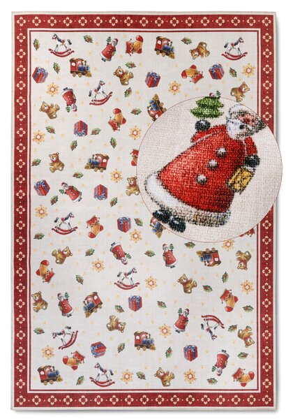 Villeroy & Boch Kusový koberec Toy's delight s potiskem 106192 Red, Multicolor, 160x230, červená, obývacia izba