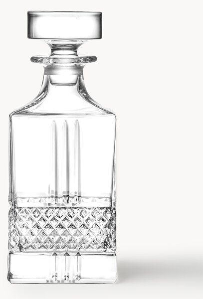 Krištáľová karafa's reliéfnym vzorom Calicavino, 850 ml
