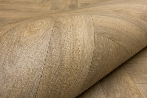 PVC podlaha Ultratex Laurel Oak 126M hnedá / béžová