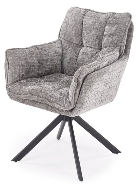 Halmar K597 jedálenská stolička, sivá