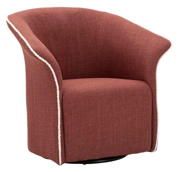 Dizajnové otočné kreslo Felony bordové