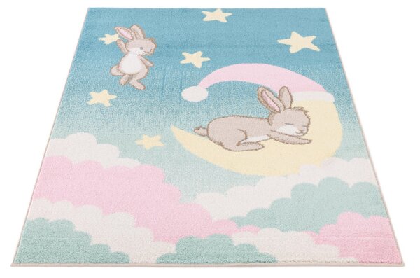 Koberec Agnella Funky Top Sweet Dreams modrý