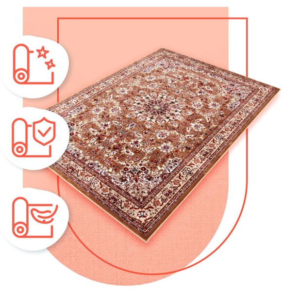 Koberec Dywilan Rich Kordoba Dark Beige/Dark Beige