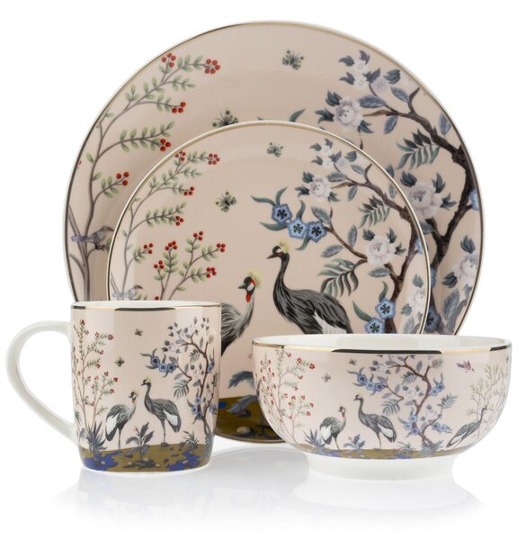 Porcelánový tanier Ashley 2, (fi) 26 cm, viacfarebný