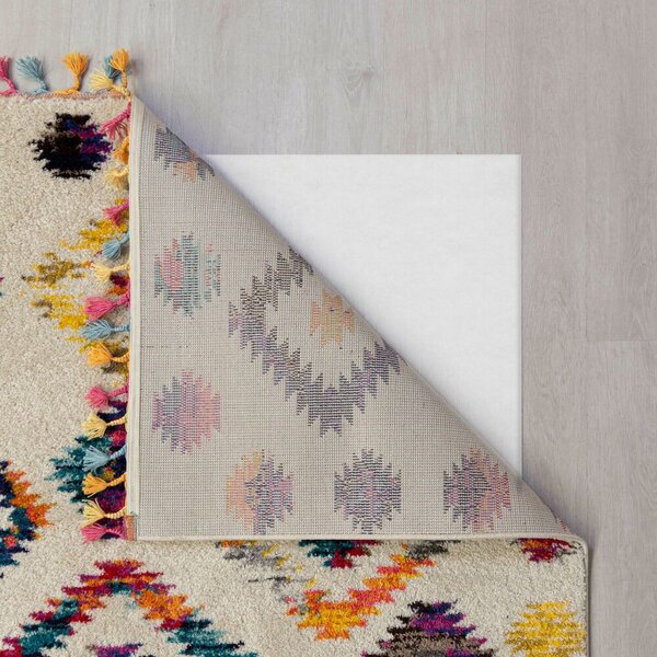Flair Rugs, Kusový koberec Menara Bohemia Cream, 120x170, viacfarebná, obývacia izba