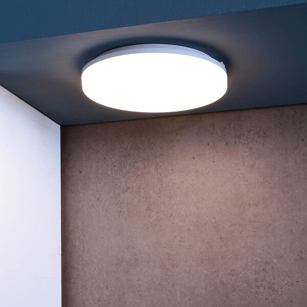 Stropné svietidlo Altais LED, IP54, Ø 22 cm