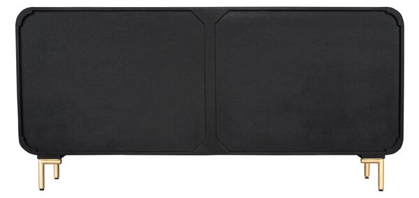 Dizajnová komoda Gavrilla 160 cm čierne mango