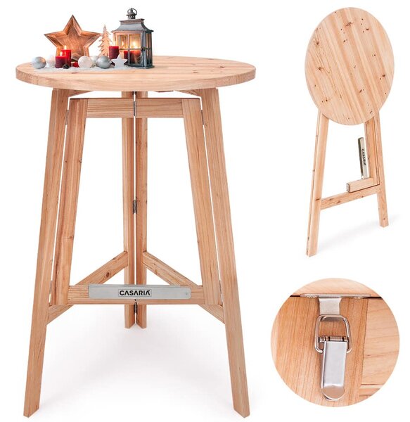 Barový skladací stôl - Ø78 cm