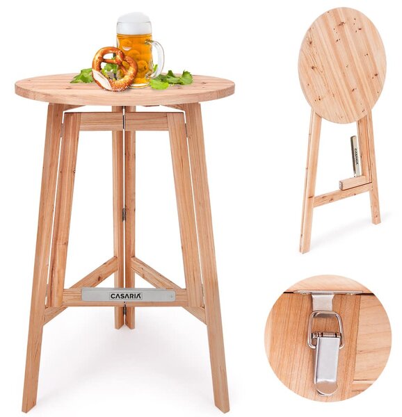 Barový skladací stôl - Ø78 cm