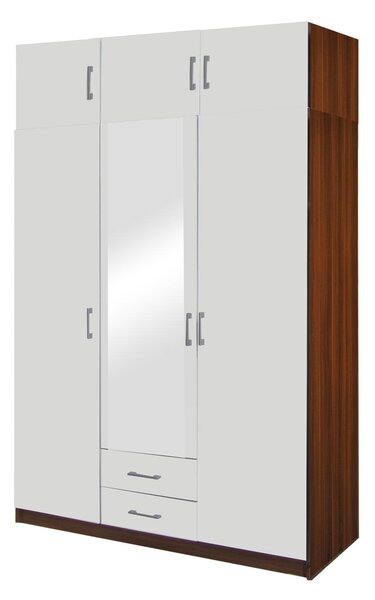 Skriňa ESO 3-dverová 61530 orech/biela