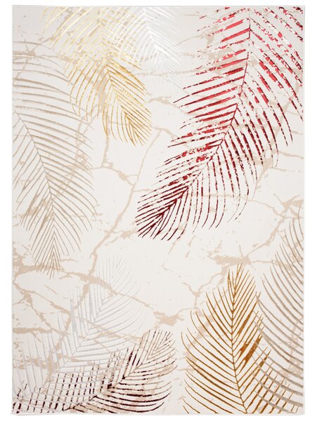 Kusový koberec Cetus červenokrémový 80x150cm