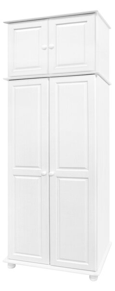 Skriňa 2-dverová 8860B biely lak