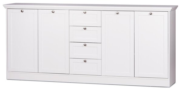 Komoda 4 dvere + 4 zásuvky LANDWOOD 52