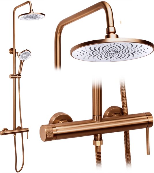 Sprchový set Rea Foss Clif Brush Copper
