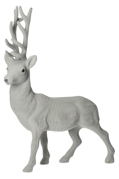 Dekorácia Reindeer 30x9x40 grey