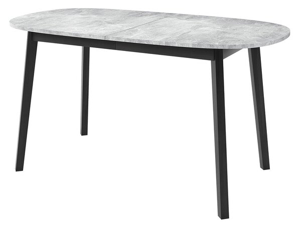 Mirjan24 Jedálenský stôl Zerimo S 150x80, Farby:: biela / čierna 5903211289934