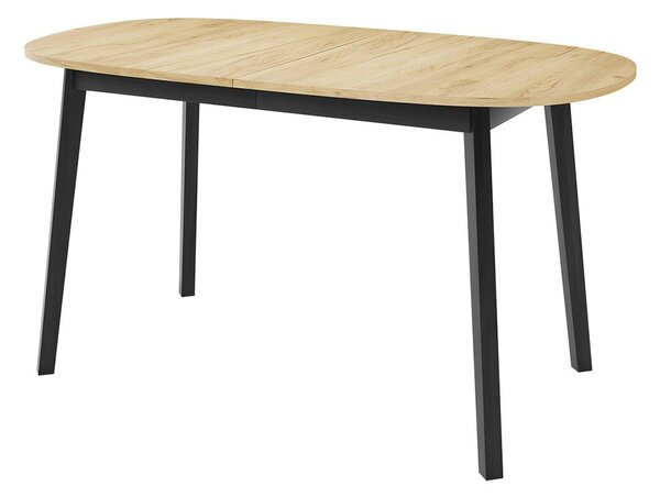 Mirjan24 Jedálenský stôl Zerimo S 150x80, Farby:: biela / čierna 5903211289934