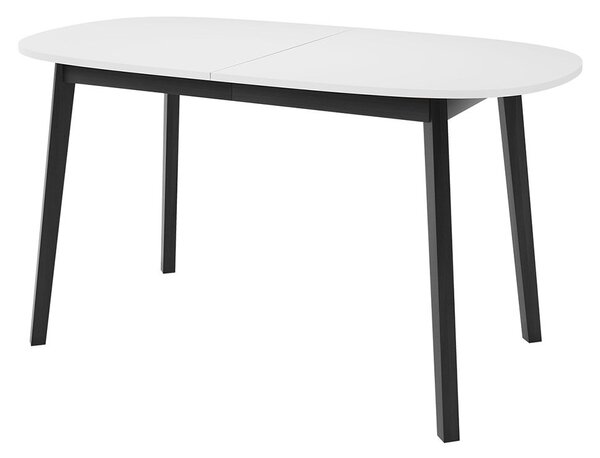 Mirjan24 Jedálenský stôl Zerimo S 150x80, Farby:: biela / čierna 5903211289934