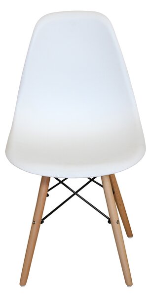 Jedálenská stolička UNO biela