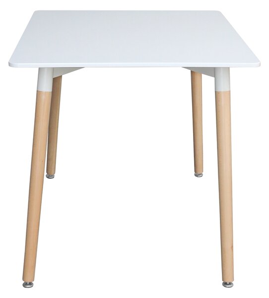 Jedálenský stôl 120x80 UNO biely