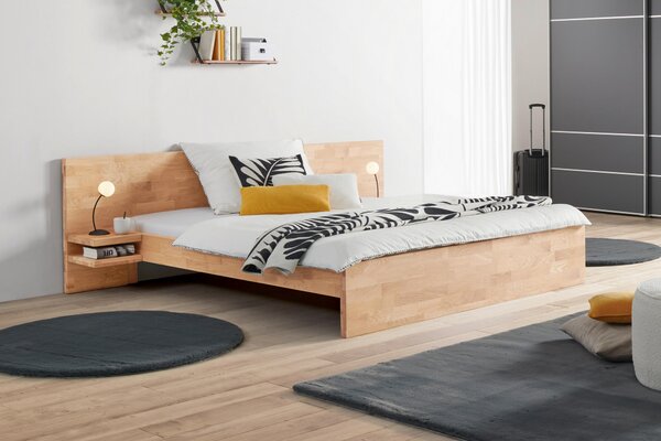 POSTEĽ, 180/200 cm, jadrový buk MID.YOU - Online Only spálne, Online Only