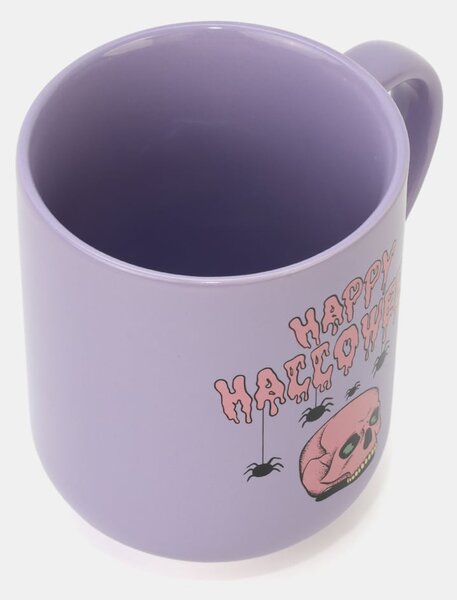 Sinsay - Keramický hrnček s uškom na Halloween - fialová