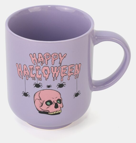 Sinsay - Keramický hrnček s uškom na Halloween - fialová