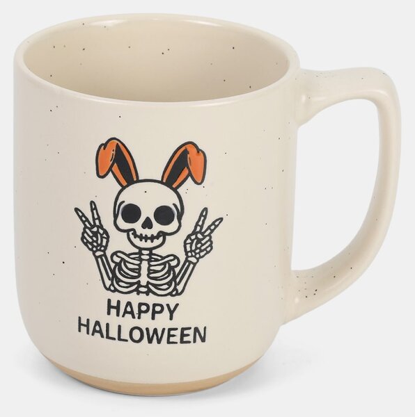 Sinsay - Hrnček s halloweenskym motívom - mandarínková