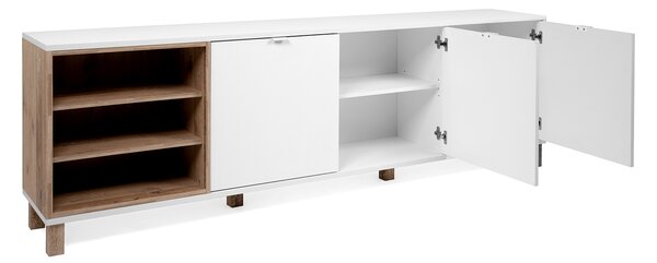 Komoda MENORCA 57A svetlý antik/biela