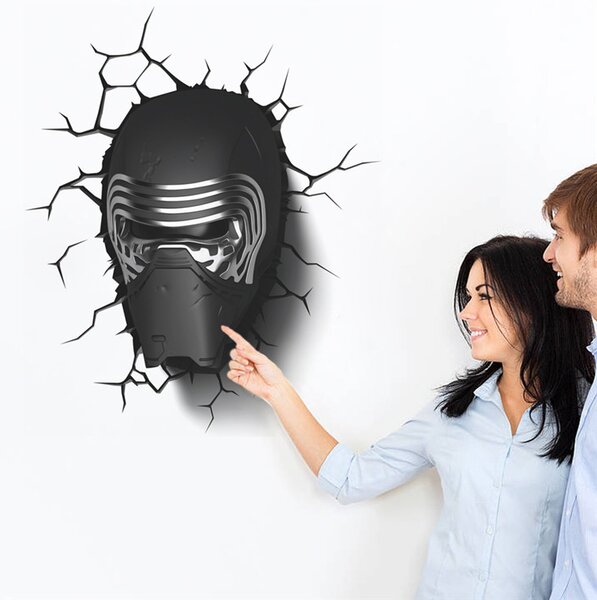 Veselá Stena Samolepka na stenu Maska zo Star Wars