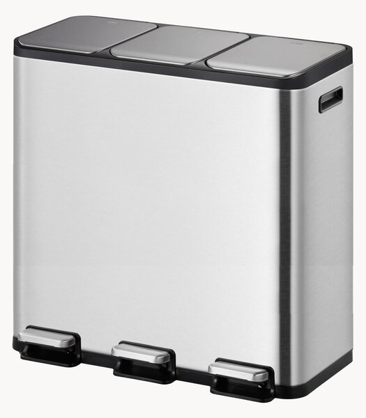 Odpadkový kôš s pedálom EcoCasa, 3 x 15 l