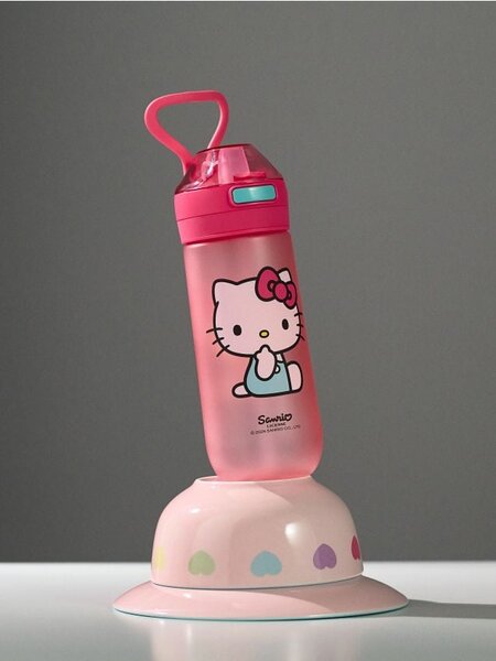 Sinsay - Fľaša na pitie s držadlom Hello Kitty - viacfarebná