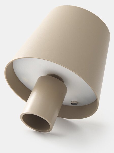 Sinsay - Moderná stolová LED lampa - béžová