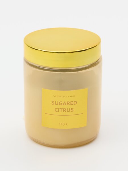 Sinsay - Vonná sviečka Sugared Citrus - jantárová