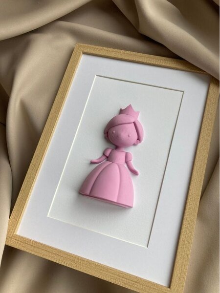 3D personalizovaný obraz - princezna 20x30cm