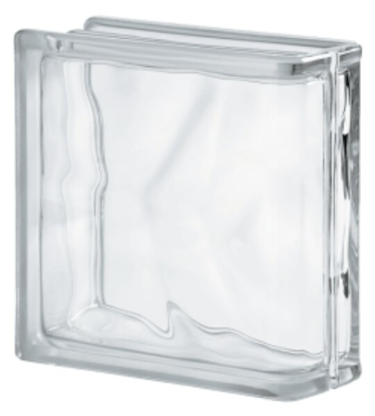 Luxfera Glassblocks číra 19x19x8 cm lesk 1908WLINEND