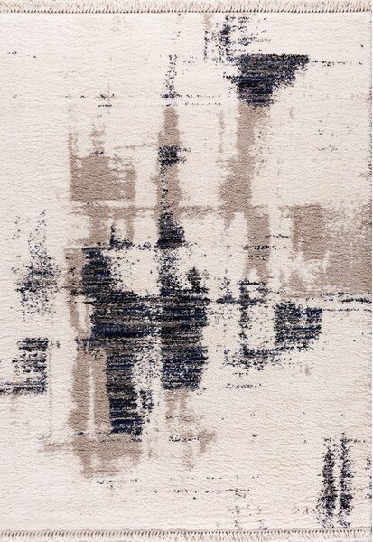 Koberec Boho krémová/modrá 200x290cm