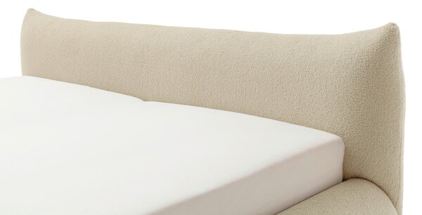 ČALÚNENÁ POSTEĽ, 180/200 cm, béžová MID.YOU - Online Only spálne, Online Only