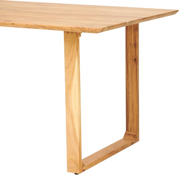 JEDÁLENSKÝ STÔL, akácia, farba akácie, 160/90/76 cm MID.YOU - Online Only jedálne, Online Only