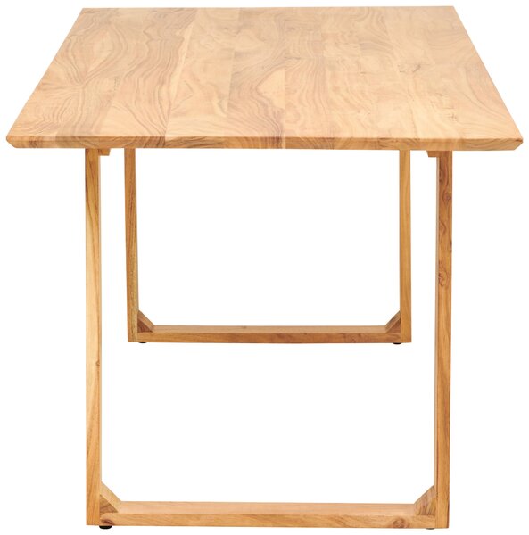 JEDÁLENSKÝ STÔL, akácia, farba akácie, 160/90/76 cm MID.YOU - Online Only jedálne, Online Only