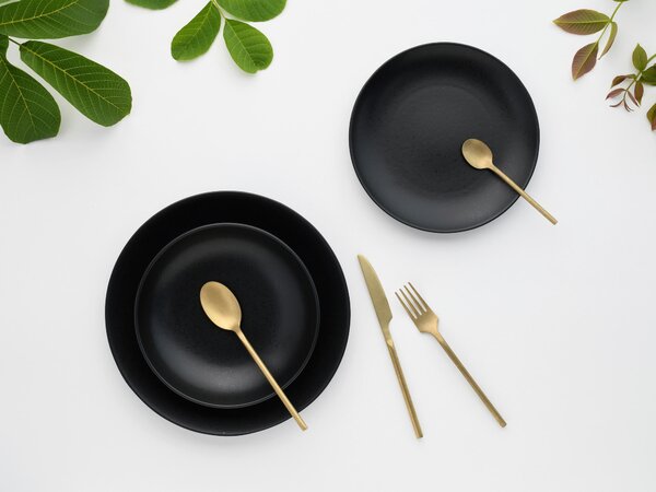 JEDÁLENSKÝ SERVIS Magic Black 12-dielne Creatable - Online Only bytové doplnky, Online Only